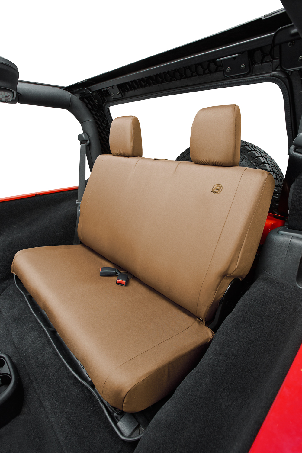 👉Bestop Jeep JK Seat Covers Rear Bench 07-17 Jeep Wrangler JK 2 Door Tan  Each Bestop 29282-04 » GodSpeed Off-Road