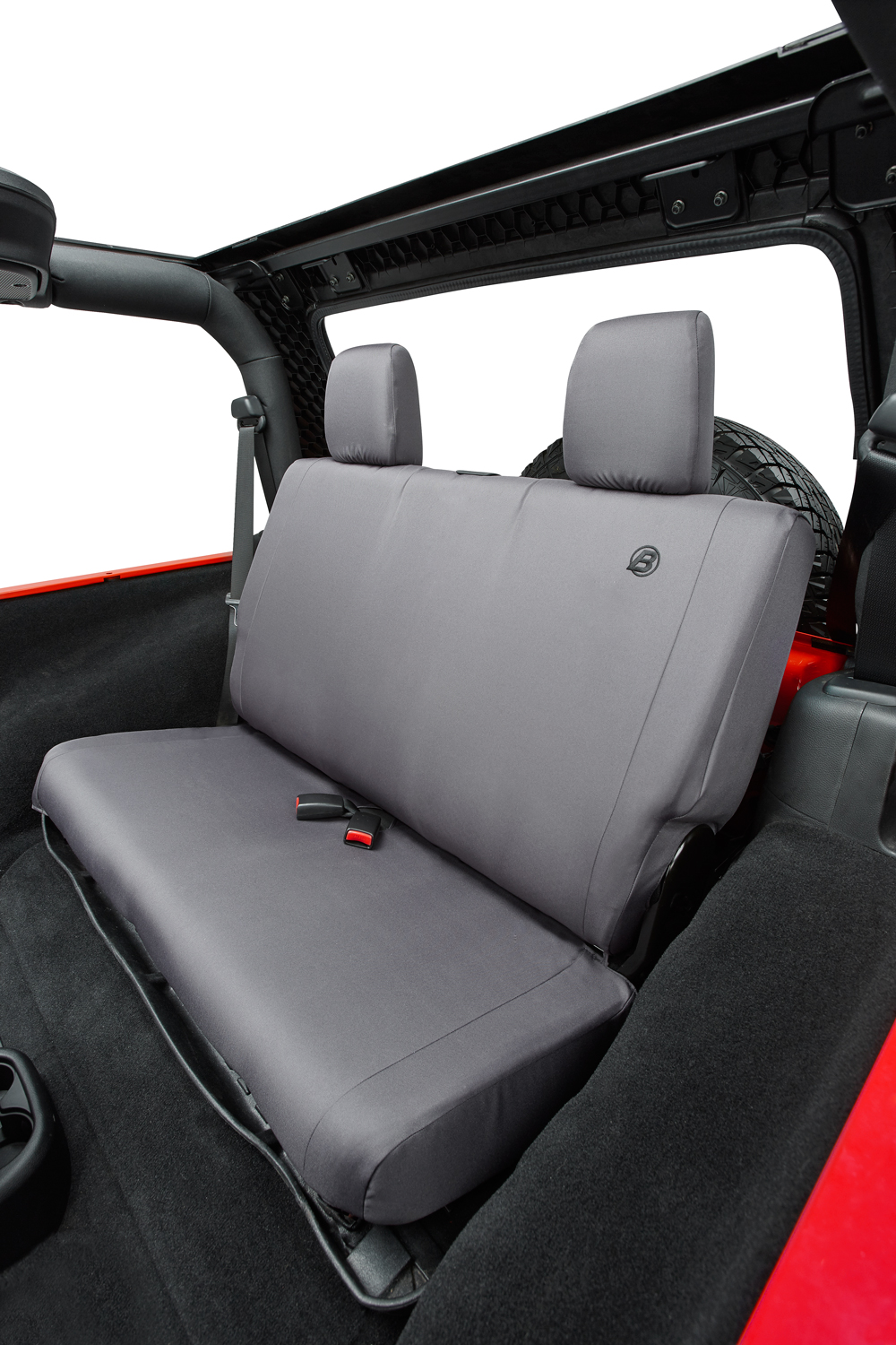👉Bestop Jeep JK Seat Covers Rear Bench 07-17 Jeep Wrangler JK 2 Door  Charcoal Each Bestop 29282-09 » GodSpeed Off-Road