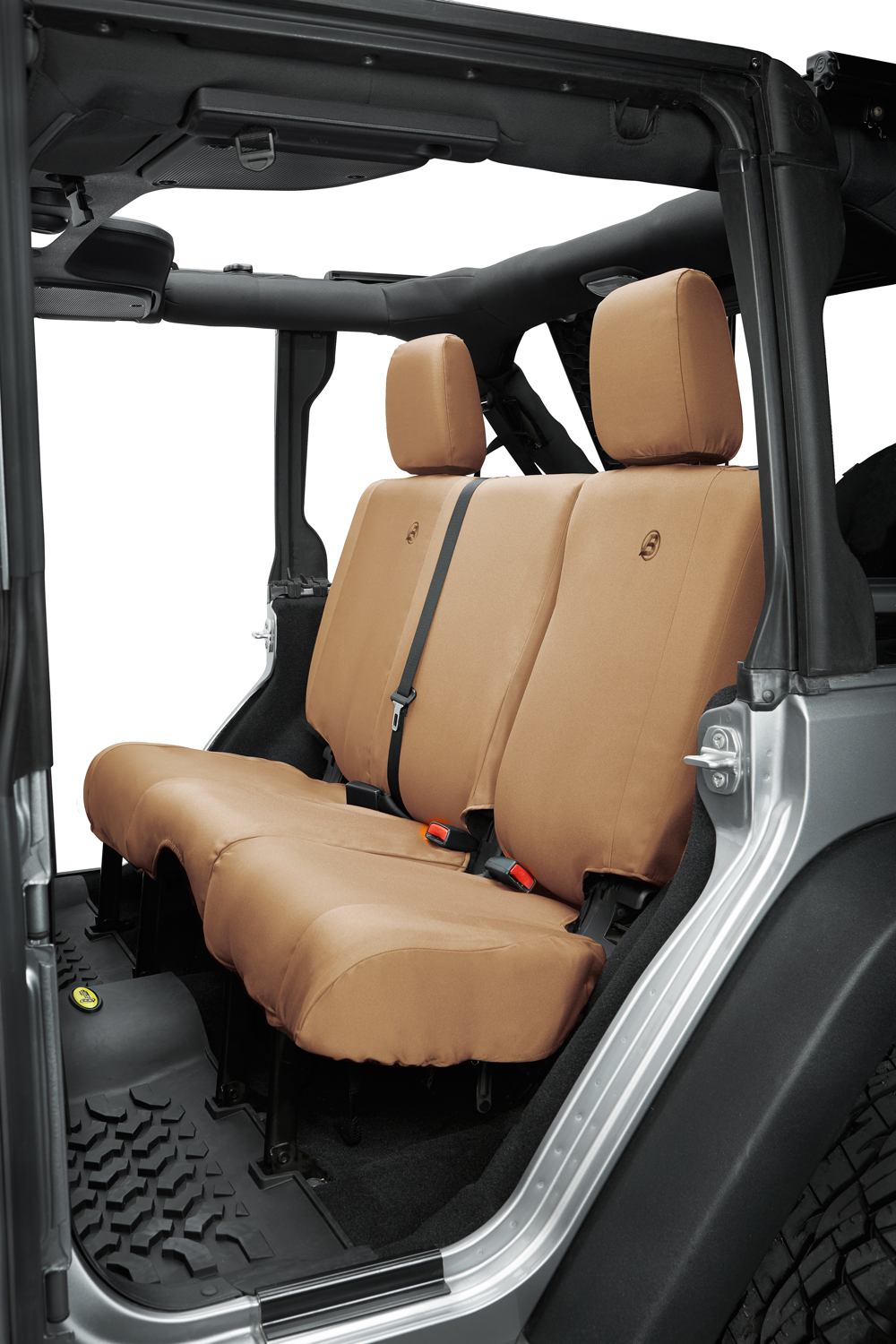 👉Bestop Jeep JK Unlimited Seat Covers Rear Bench 13-17 Jeep Wrangler  Unlimited JK Unlimited 4-Door Tan Each Bestop 29284-04 » GodSpeed Off-Road