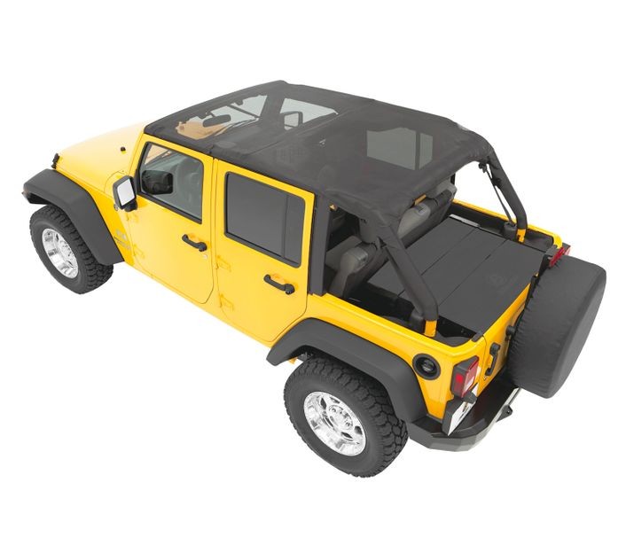 👉Bestop Jeep JK Unlimited Cable-Style Bikini Top Safari 10-17 Jeep  Wrangler JK Unlimited 4-Door Mesh Each Bestop 52594-11 » GodSpeed Off-Road